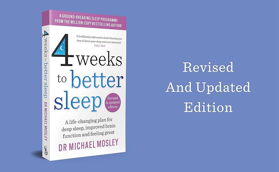 4 Weeks to better sleep book