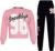 A2Z 4 Kids Girls Sweat Suit Tracksuit Crop Top