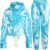 A2Z 4 Kids Tie Dye Tracksuit Cropped Hoodie with